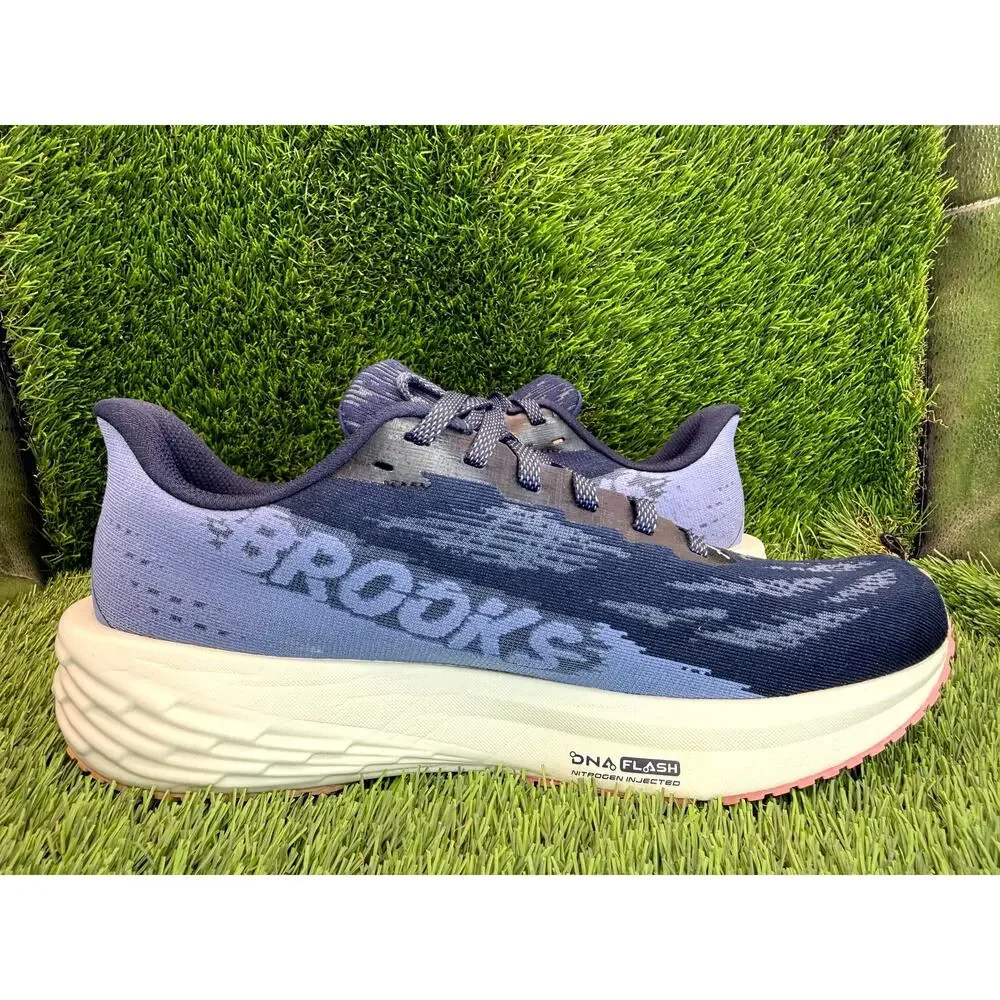 Brooks Launch 11 1204391B483 Athletic Sneaker Womens 9.5B Blue Mesh Gym Sports